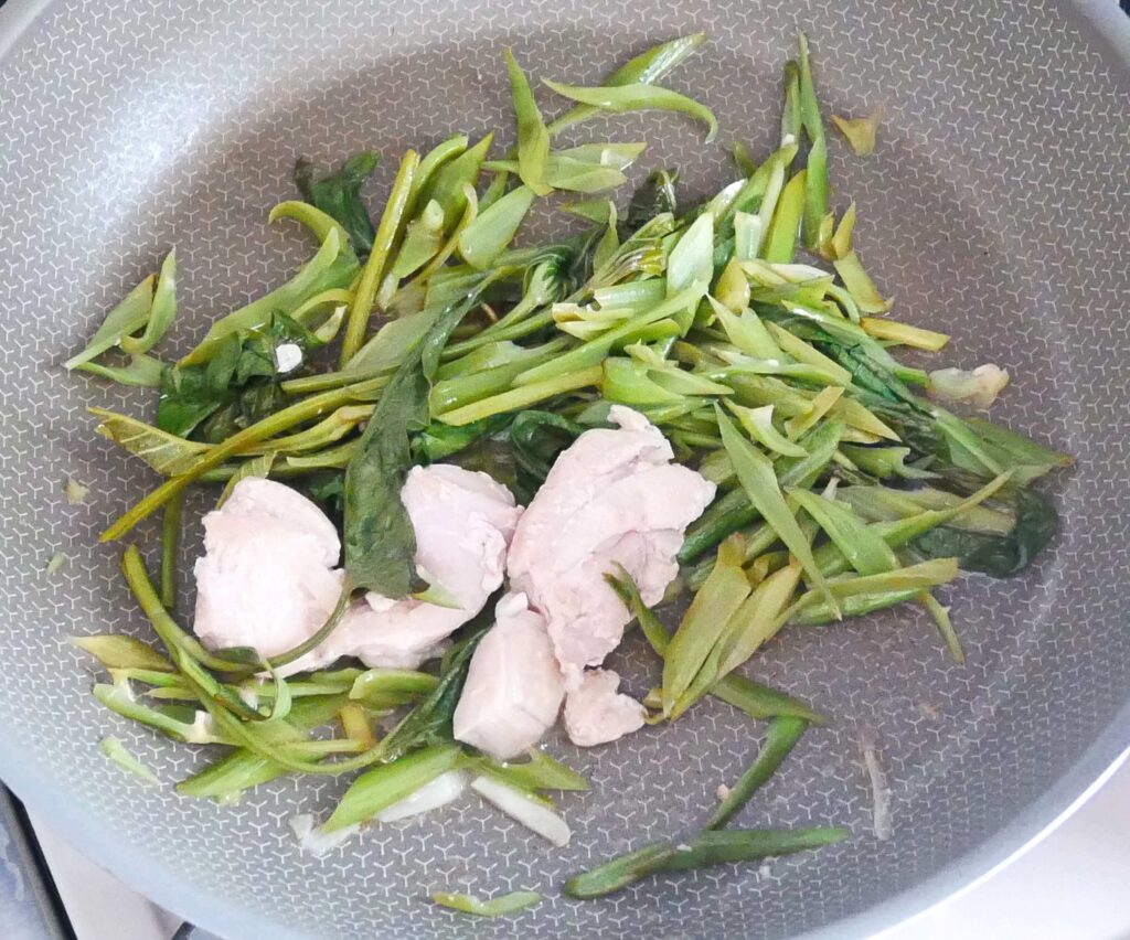 Chicken-thigh-water-spinach