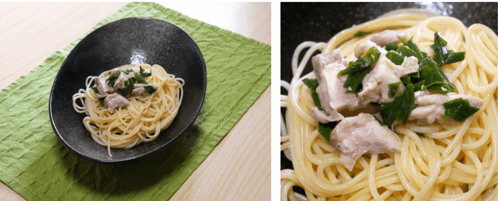 Garlic-flower-stalks-pasta