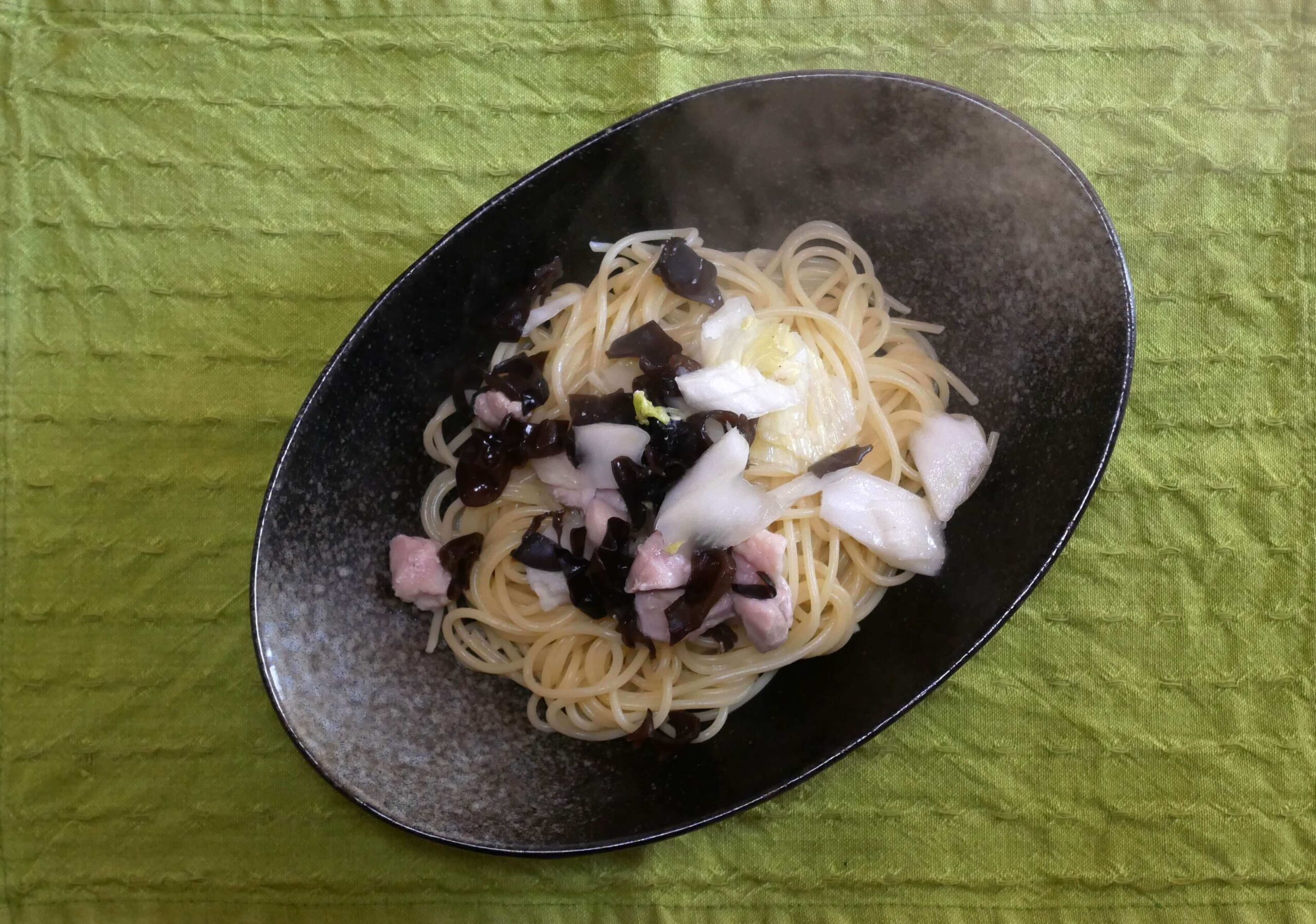 Wood-ear-mushroom-pasta