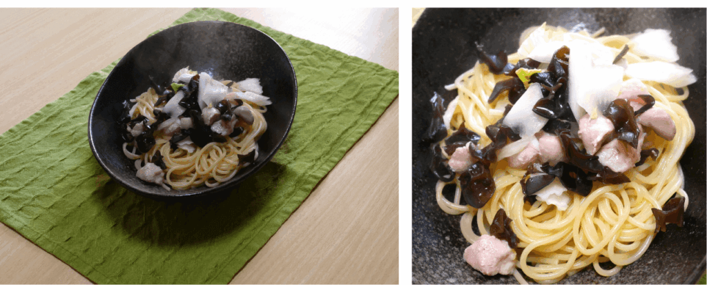 Wood-ear-mushroom-pasta