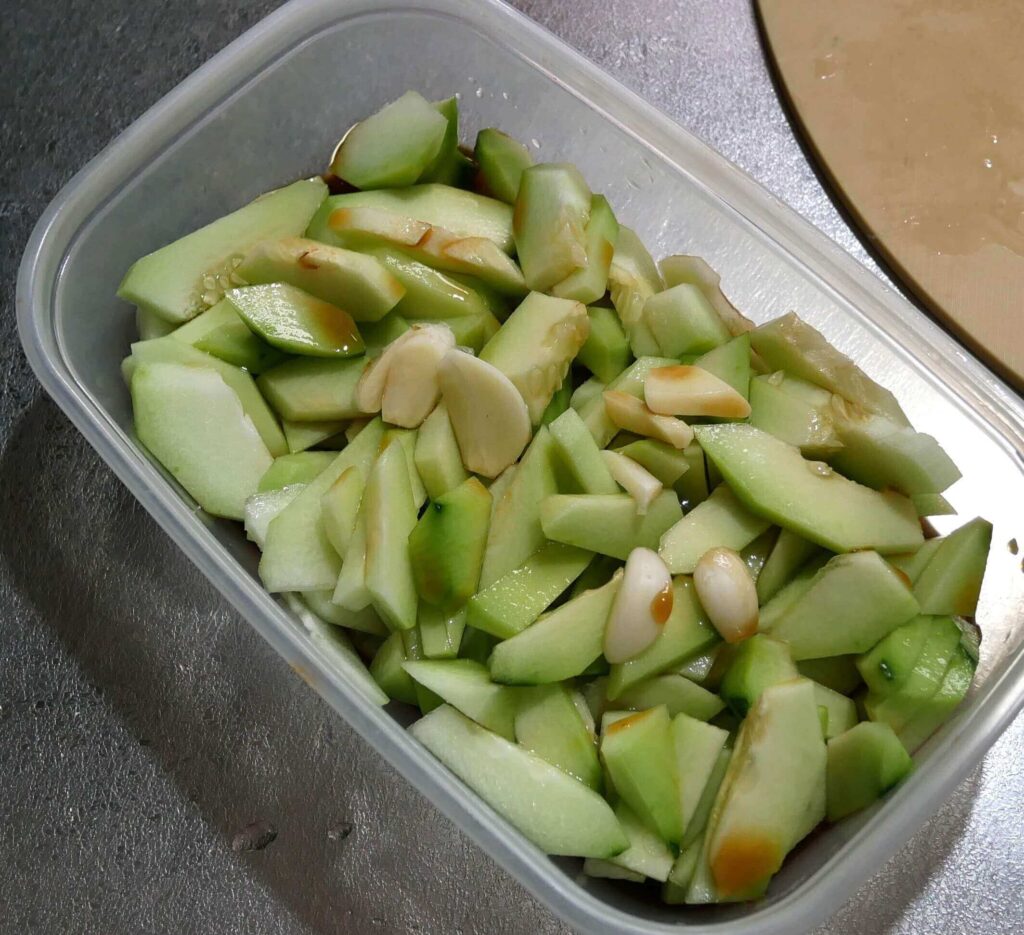Thinned-melon